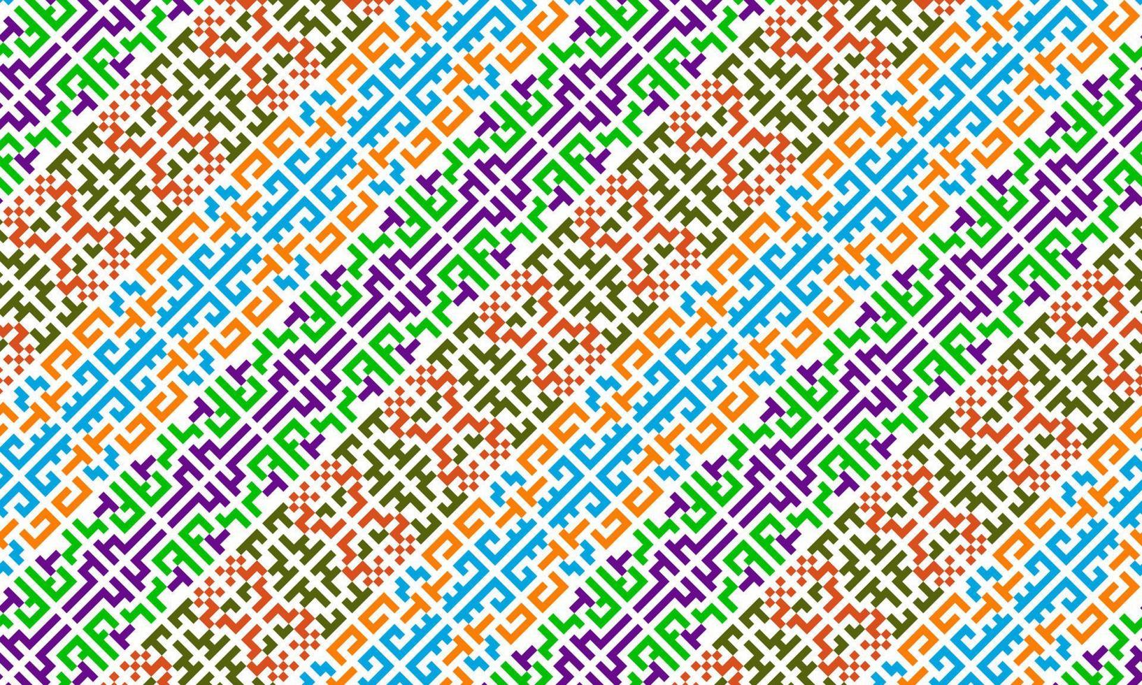 modern pattern plaid ethnic vector