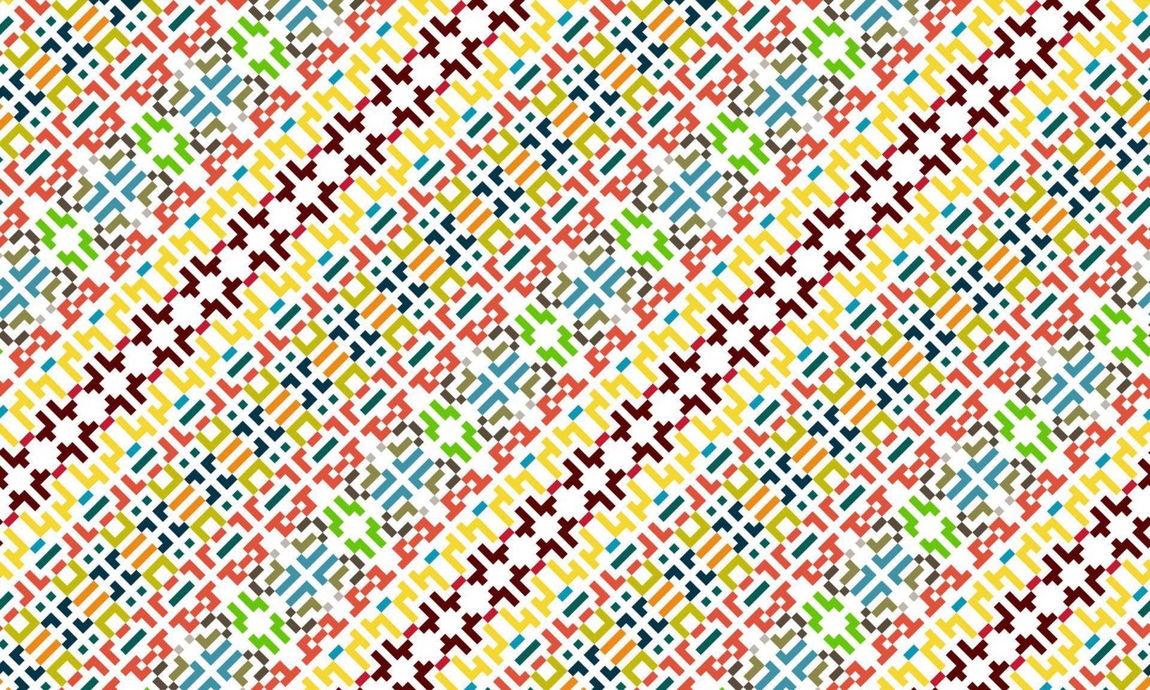 modern pattern plaid ethnic vector