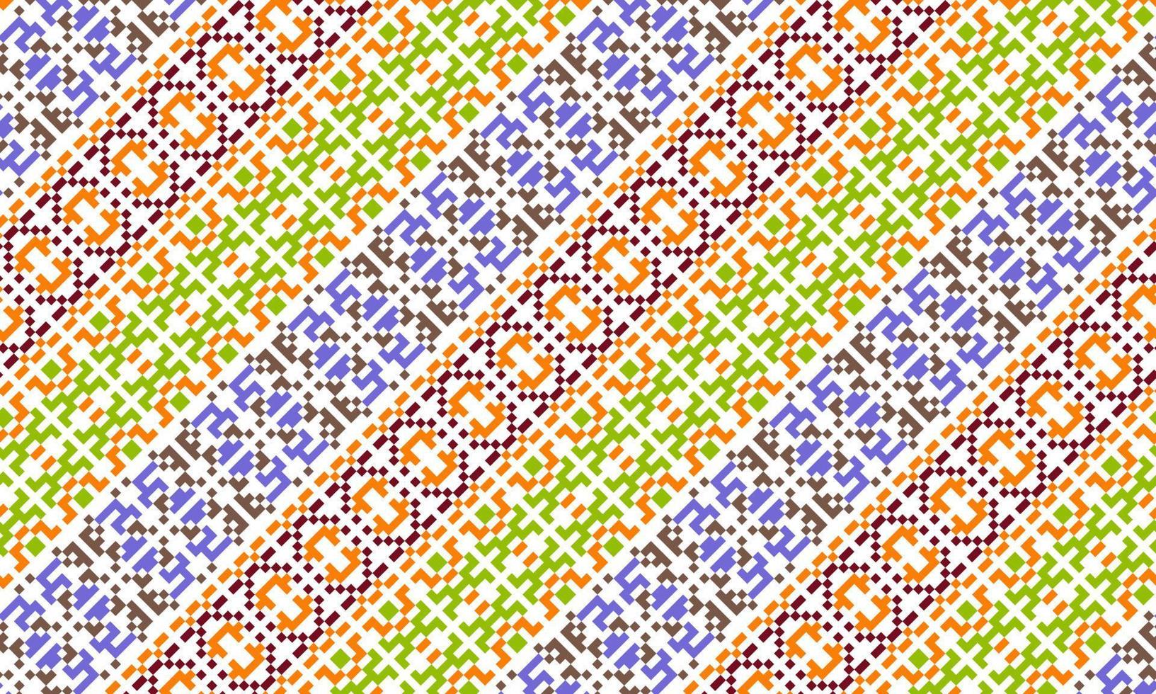 modern pattern plaid ethnic vector