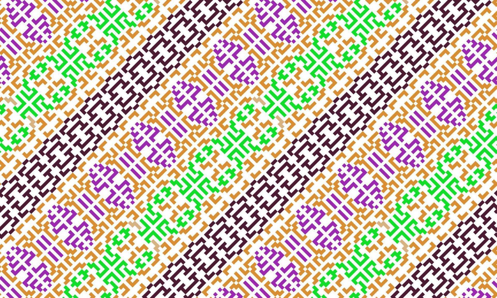 modern pattern plaid ethnic vector