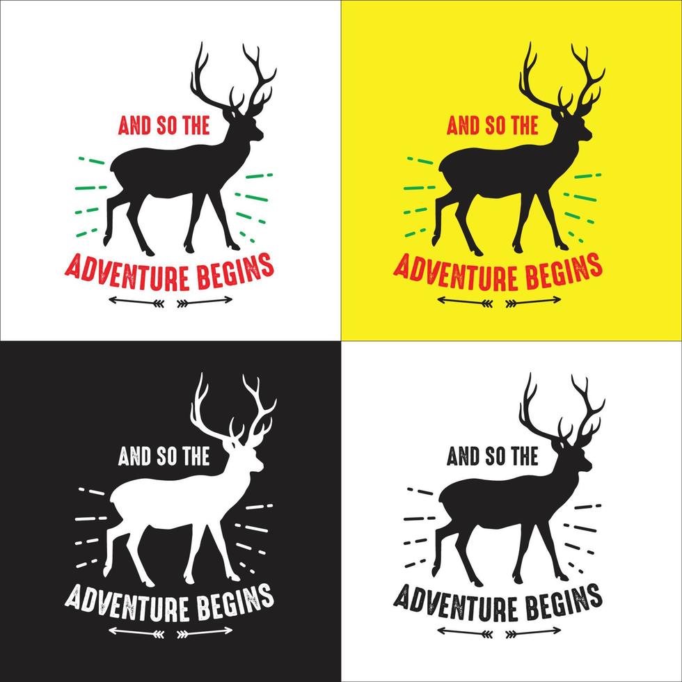 Adventure Typography for print on Demand, T-shirt printing, Mug design, Other printing Project vector