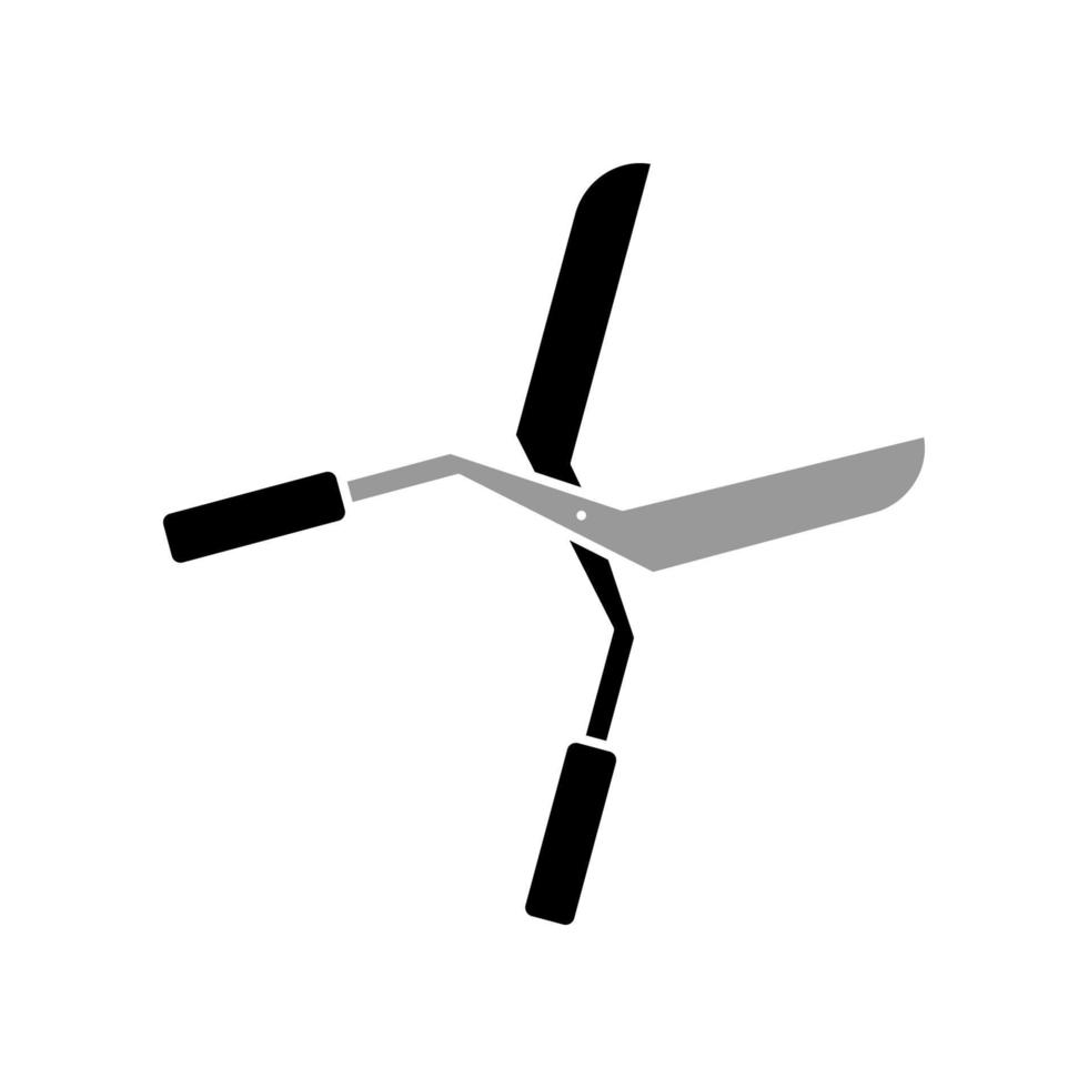 Illustration Vector Graphic of Grass Cutter icon