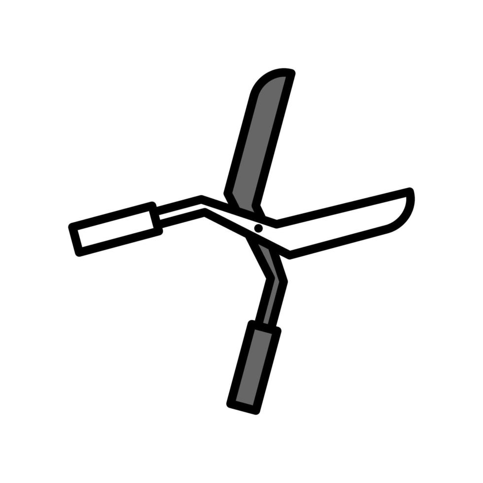 Illustration Vector Graphic of Grass Cutter icon