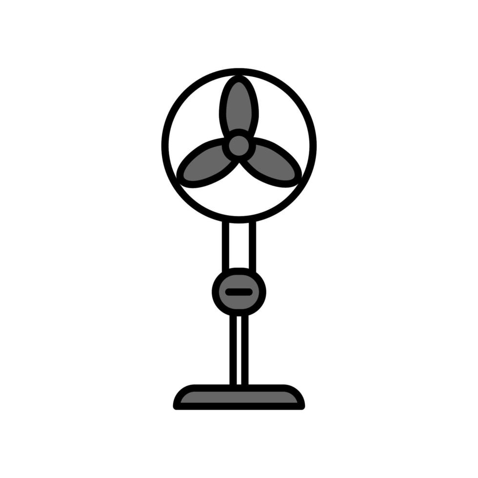 gráfico vectorial de ilustración del icono del ventilador de soporte vector