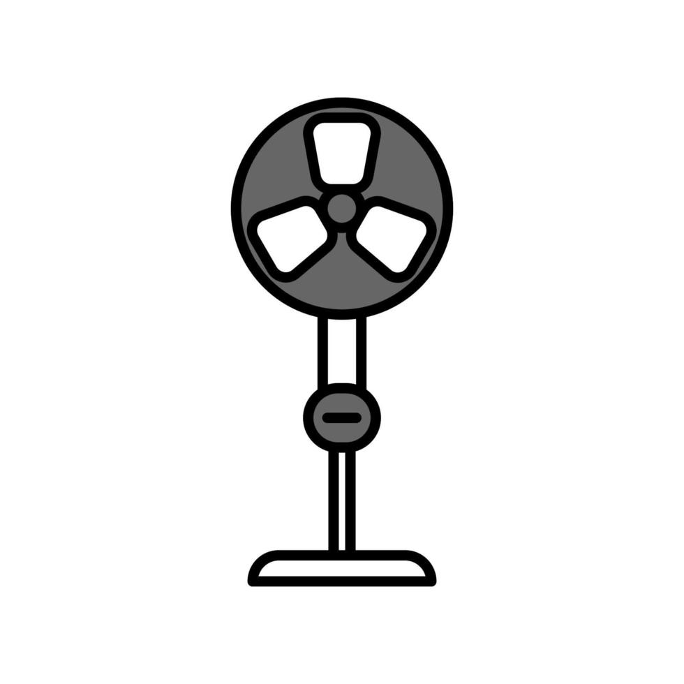 gráfico vectorial de ilustración del icono del ventilador de soporte vector