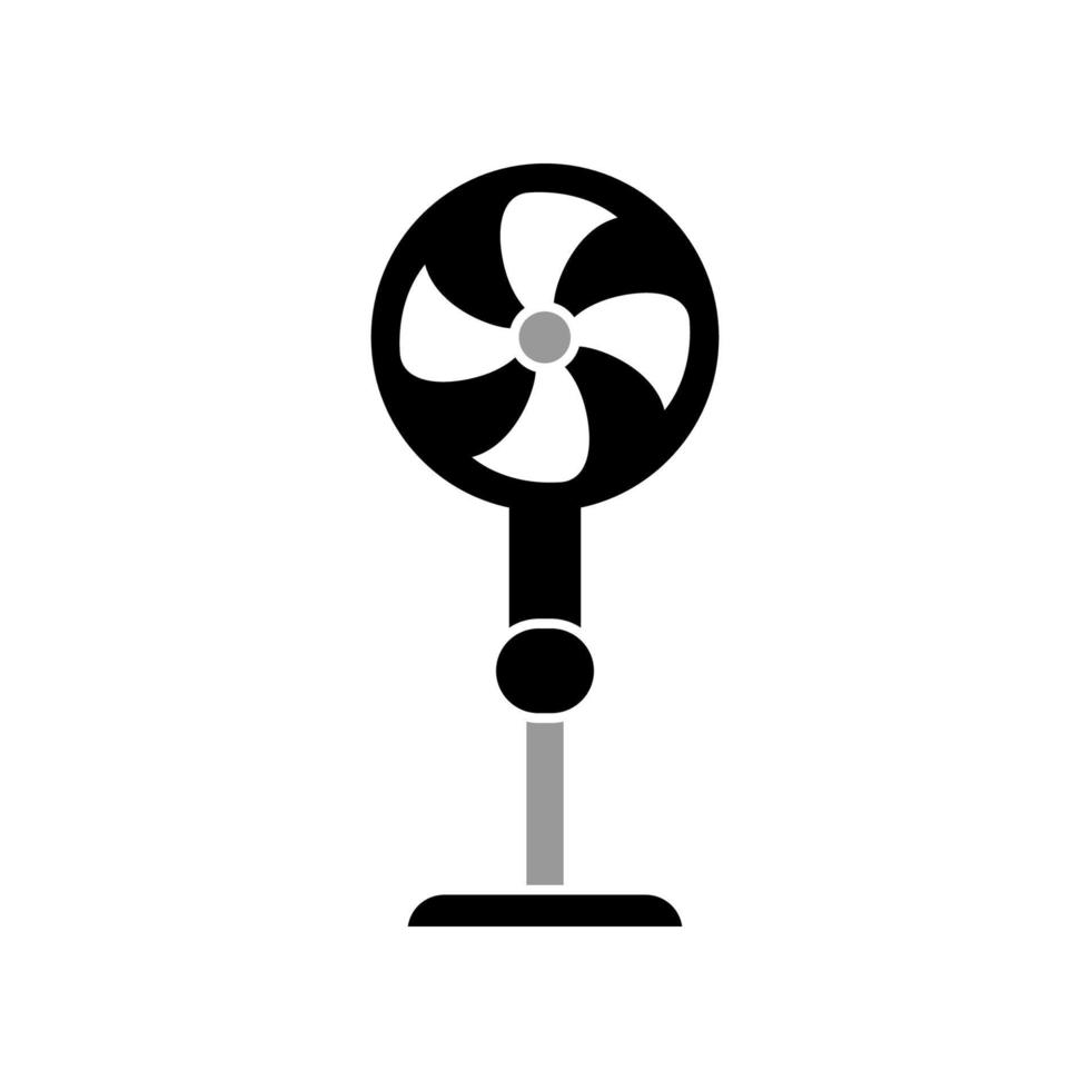 gráfico vectorial de ilustración del icono del ventilador de soporte vector