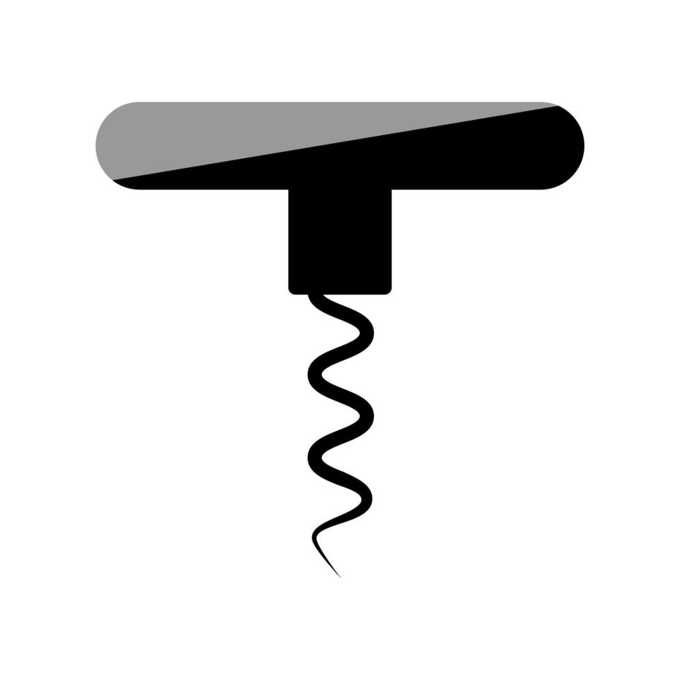 ilustración vectorial gráfico del icono del abrebotellas vector