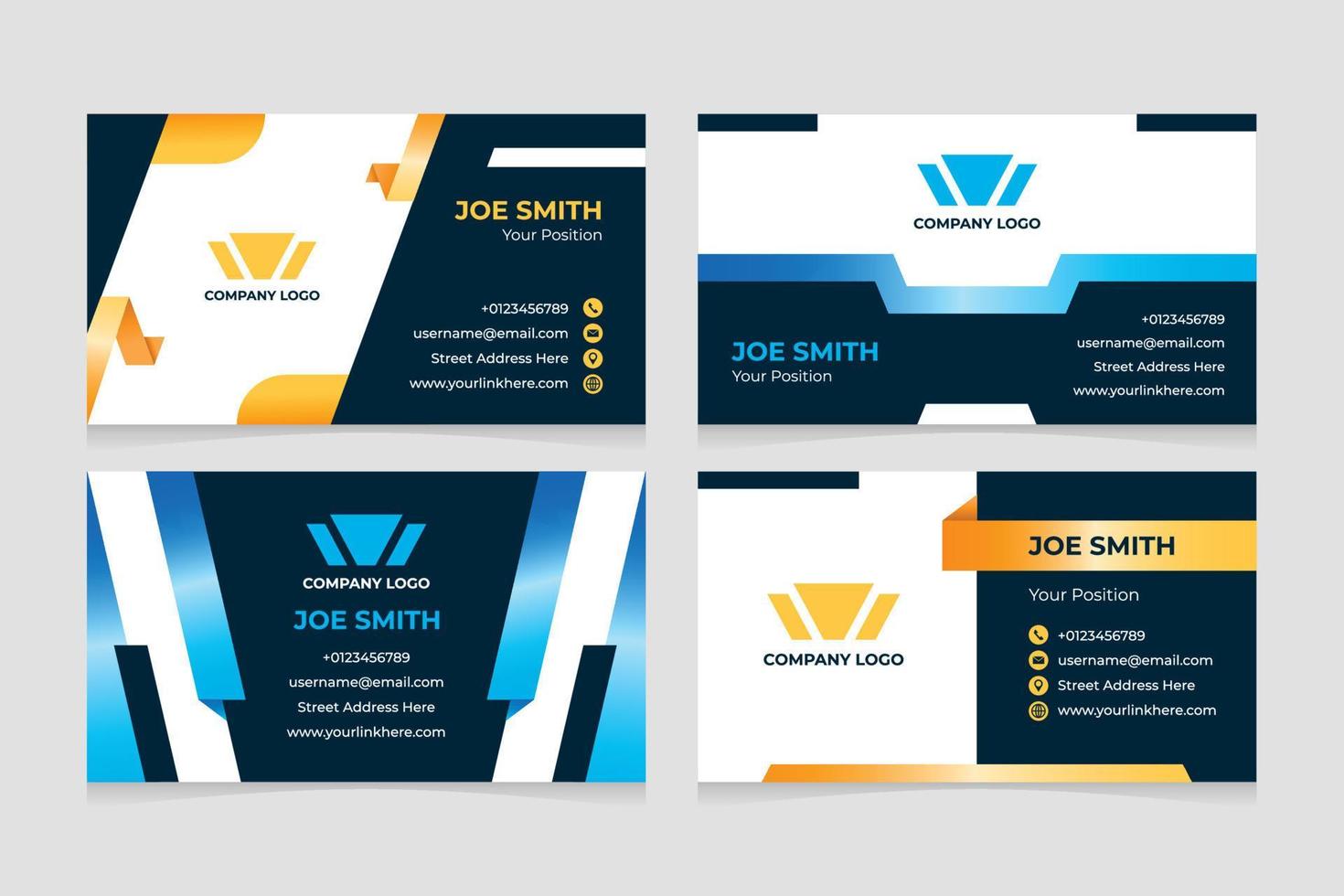 Elegant Business Card Template vector