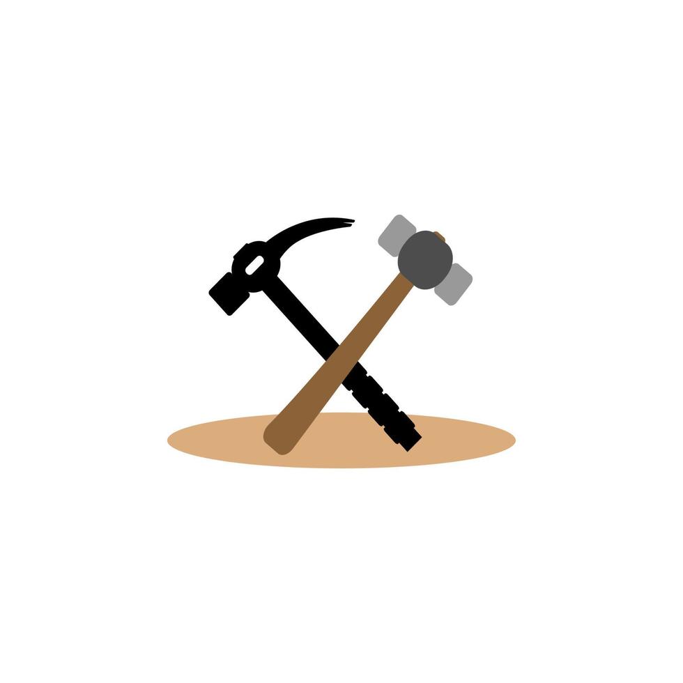 hammer icon vector illustration design element