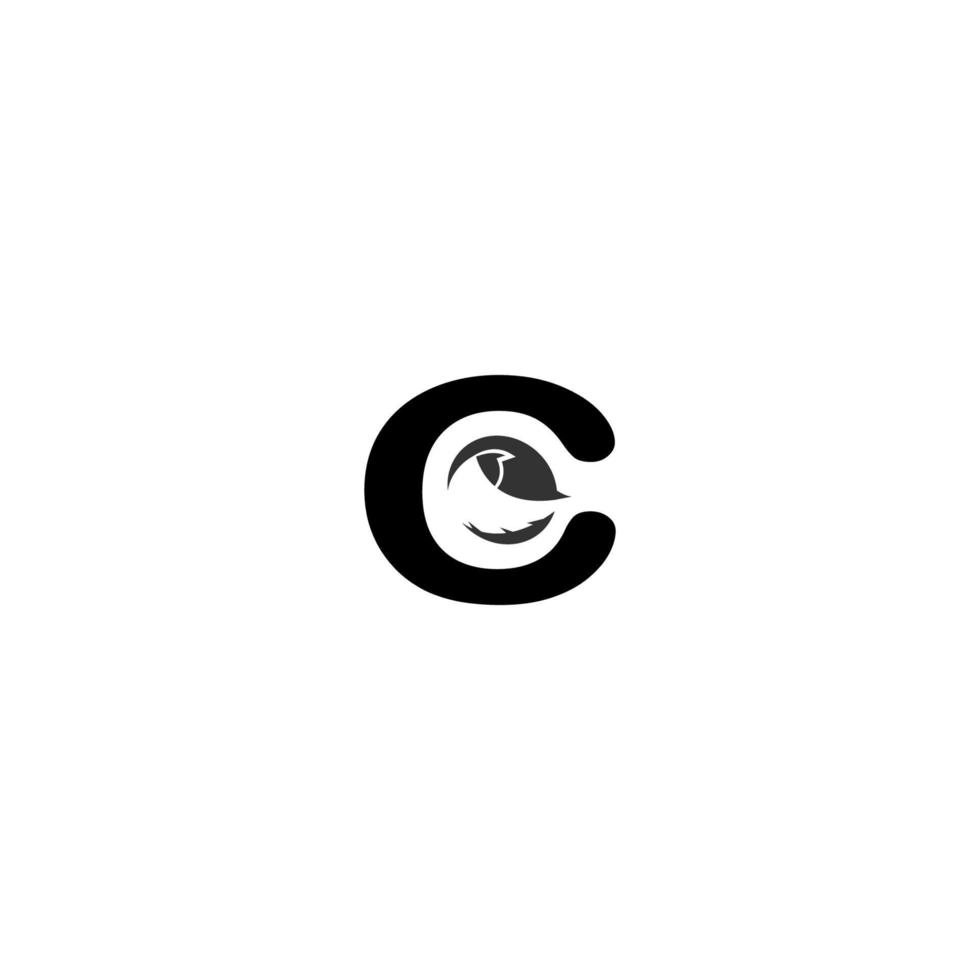 letter C logo vector illustration design