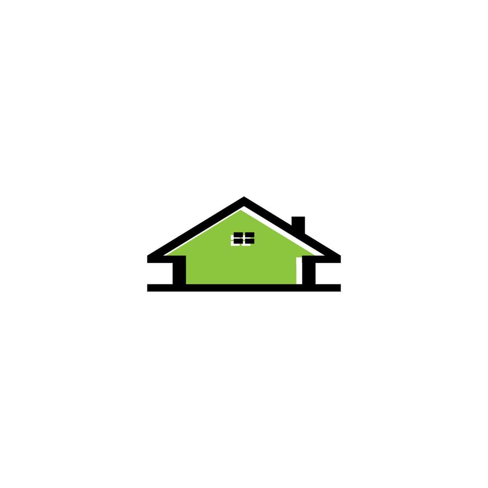 natural green house vector illustration design