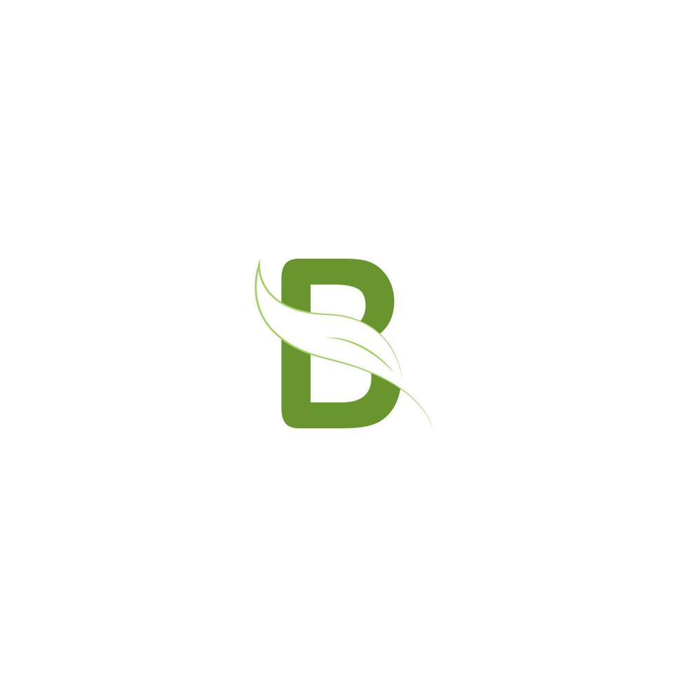 letter B logo vector illustration design