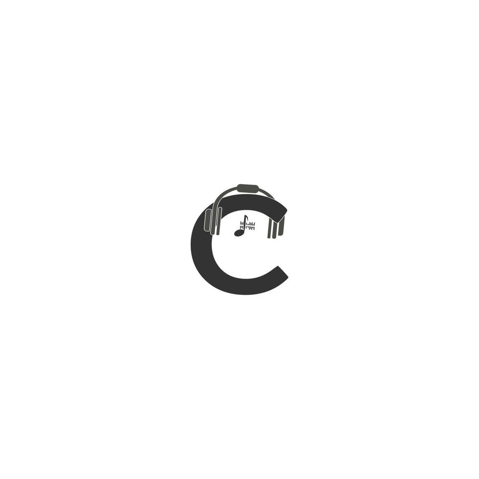 letter C logo vector illustration design