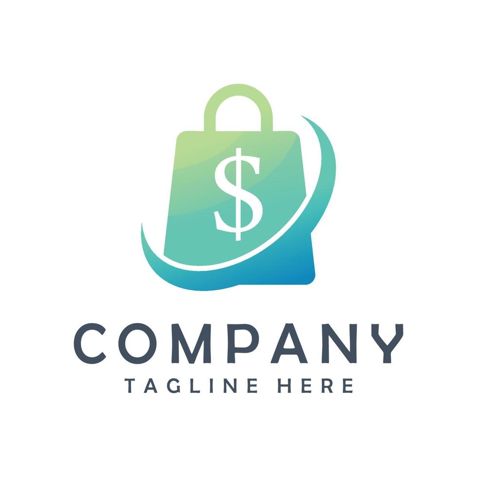 Shopping bag  logo vector