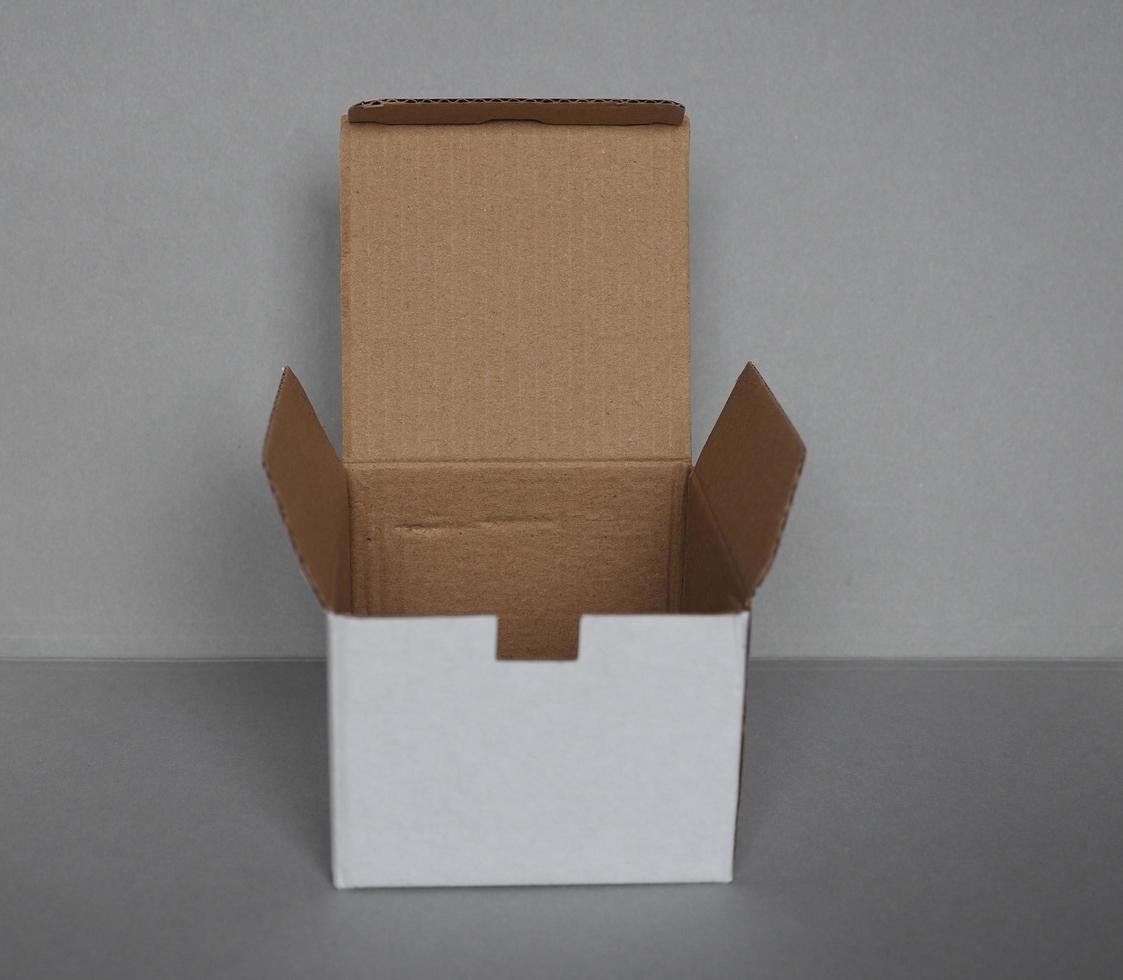 empty cardboard box photo