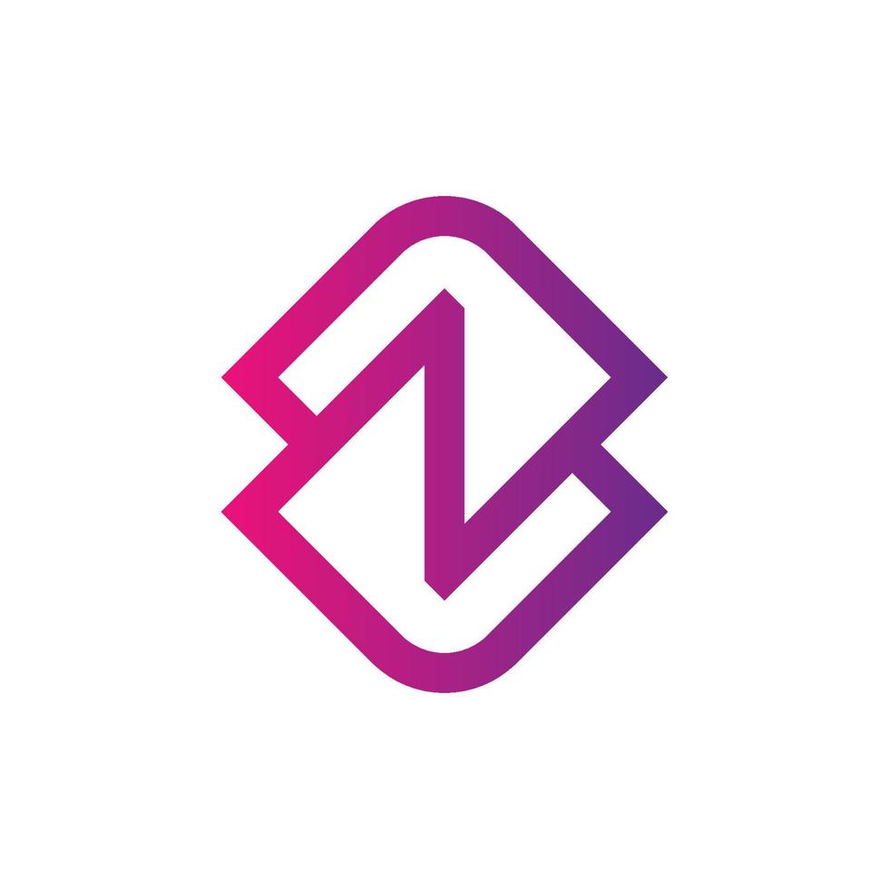 logotipo de icono de letra s colorido de marca comercial de moda creativa moderna única vector