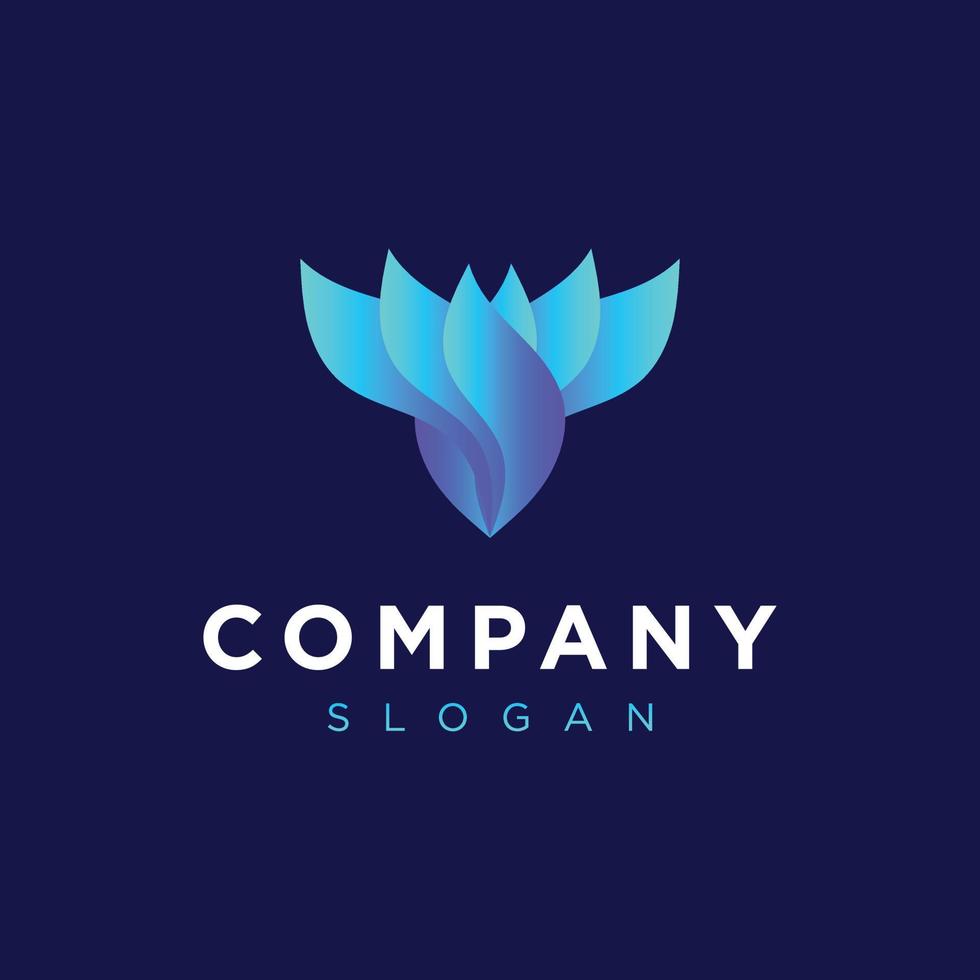 Flower Logo Icon Vector Template for corporate company