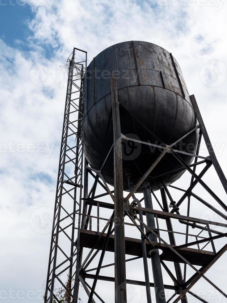 Old large water tank. photo