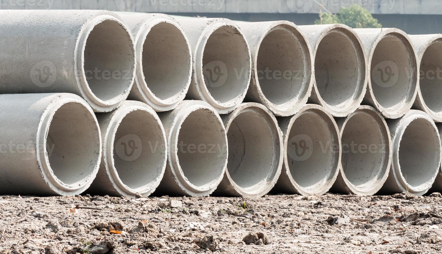 New concrete pipe photo