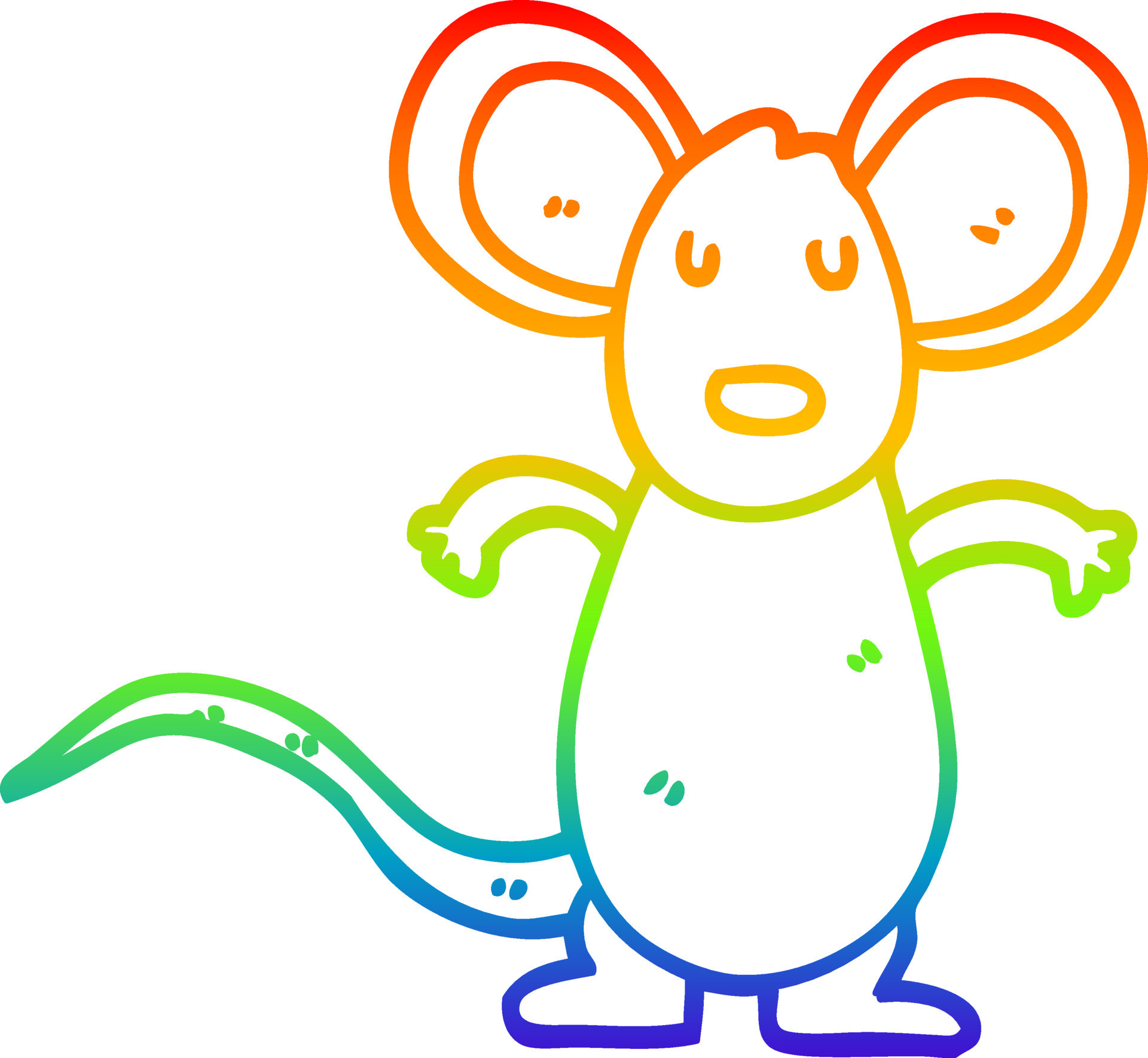 rainbow gradient line drawing cartoon mouse rat 8833888 Vector Art at Vecteezy rainbow gradient line drawing cartoon mouse rat 8833888 Vector Art at Vecteezy