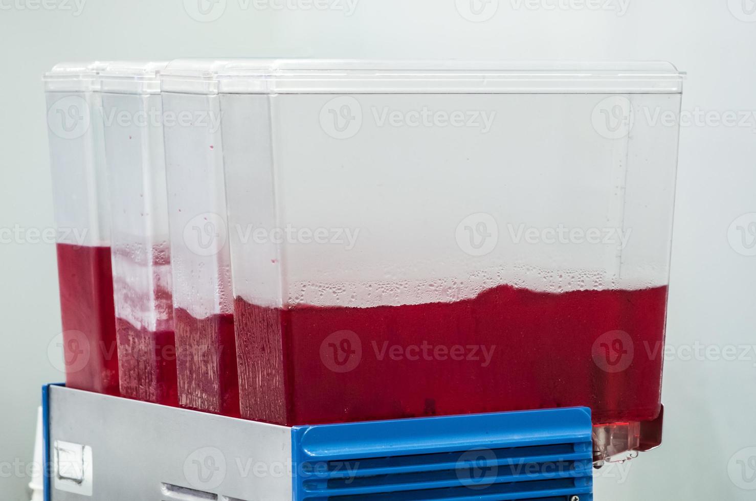 Beverage dispensers machine. photo