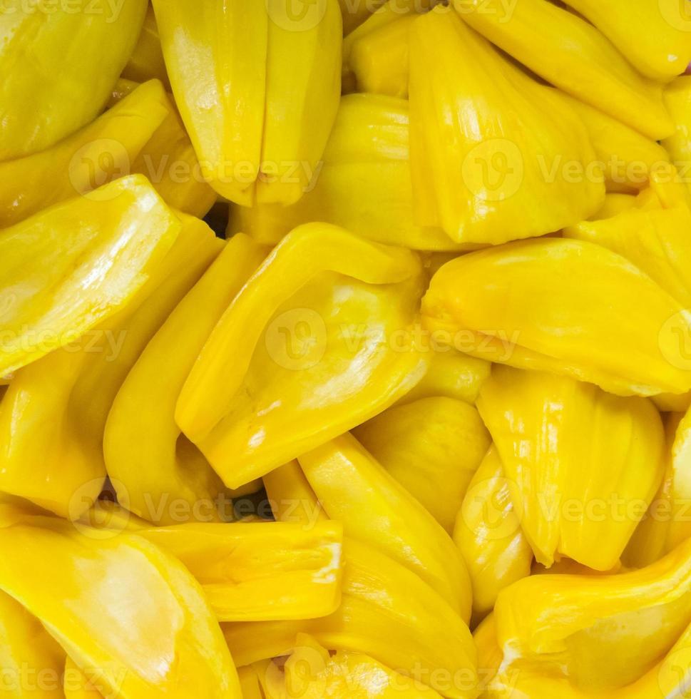 Sweet jackfruit slices. photo