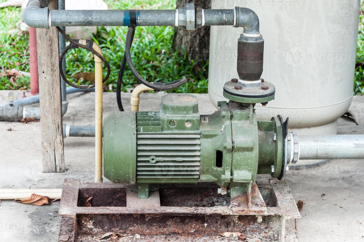 Old water pump photo