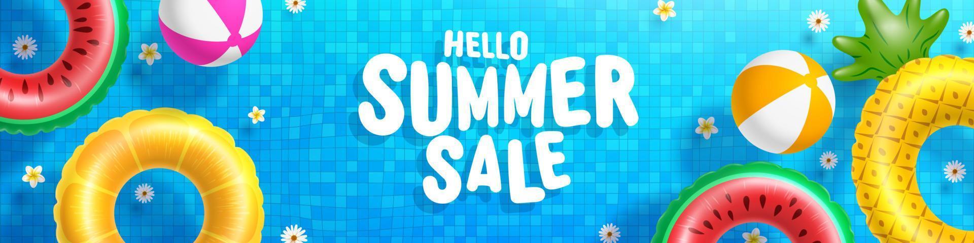 Summer clearance sale banner template image_picture free download