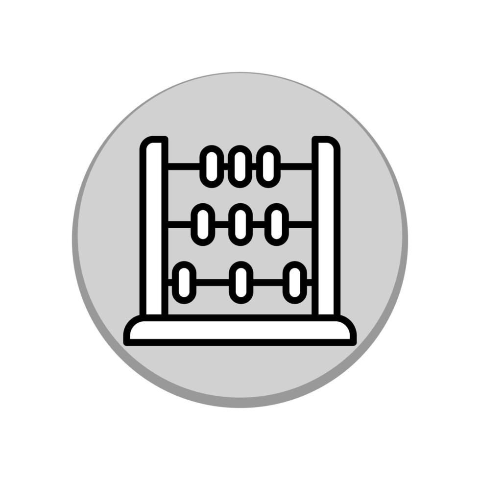 abacus icon template vector