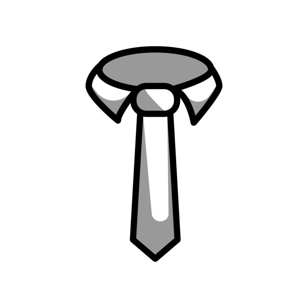 tie icon template vector