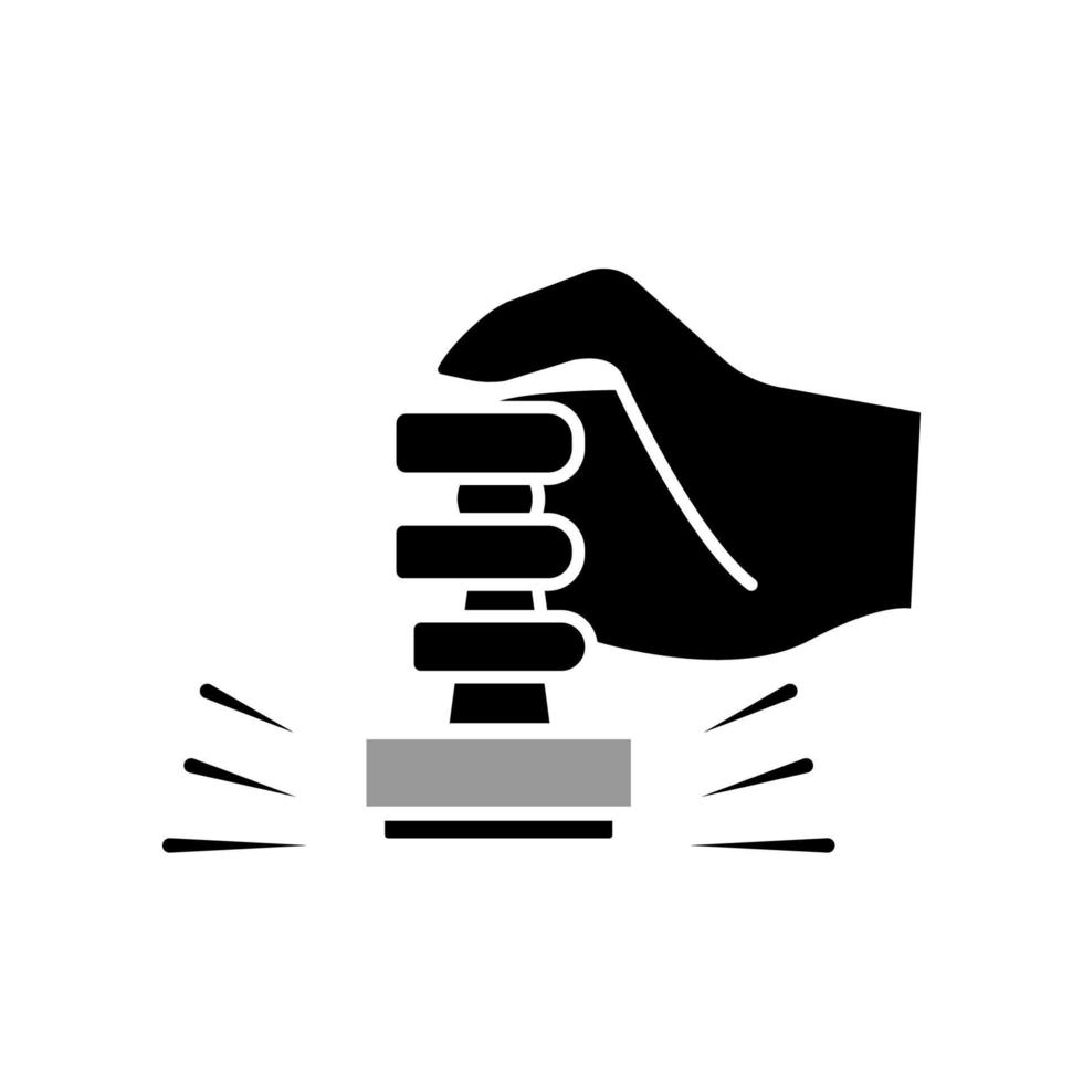 Illustration Vector graphic of stamp icon