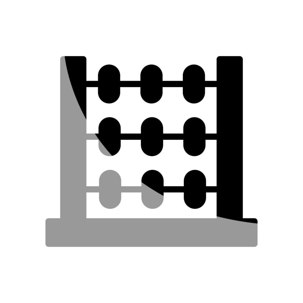 abacus icon template vector