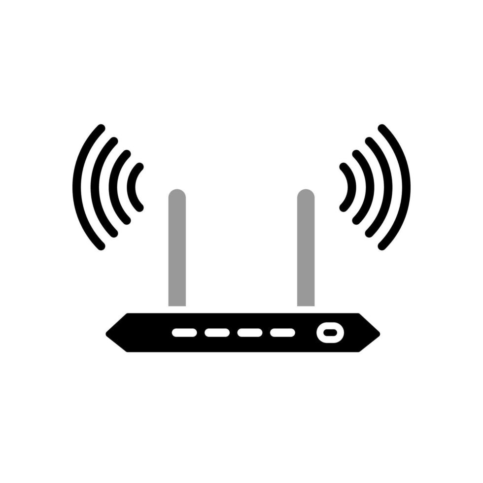 Illustration Vector graphic of router icon