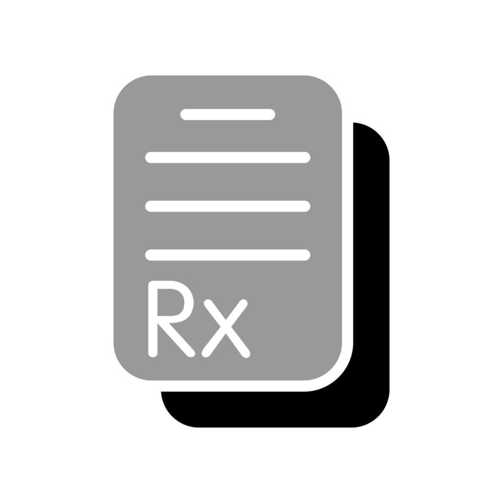 Illustration Vector graphic of Rx icon