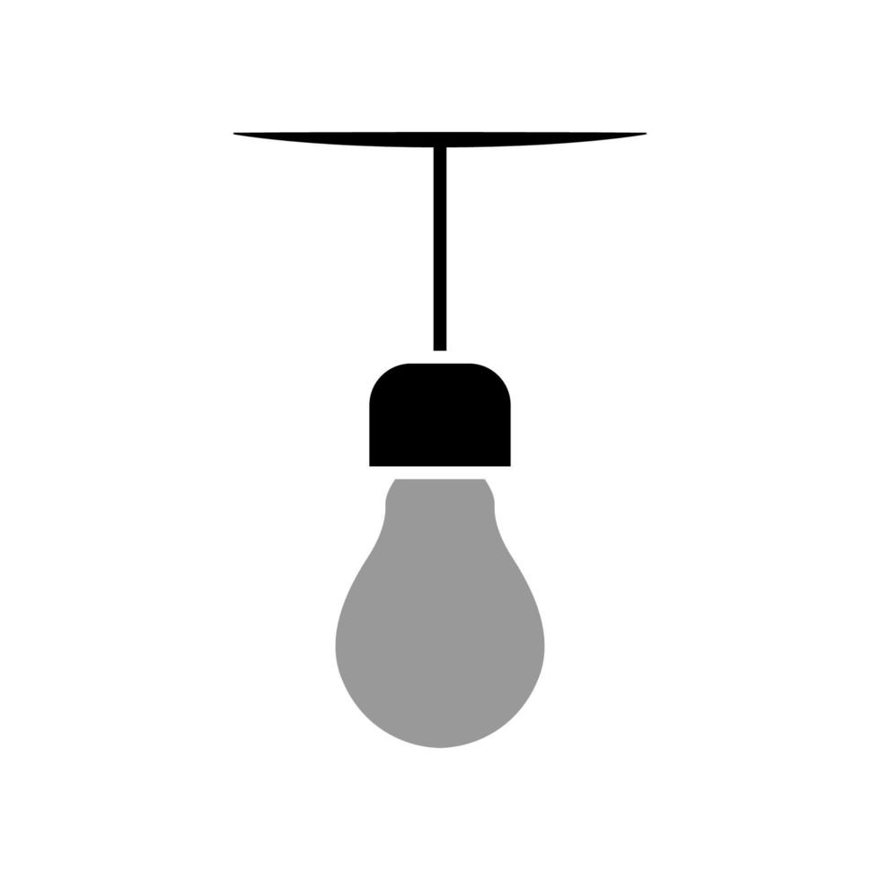 Illustration Vector graphic of bulb lamp icon