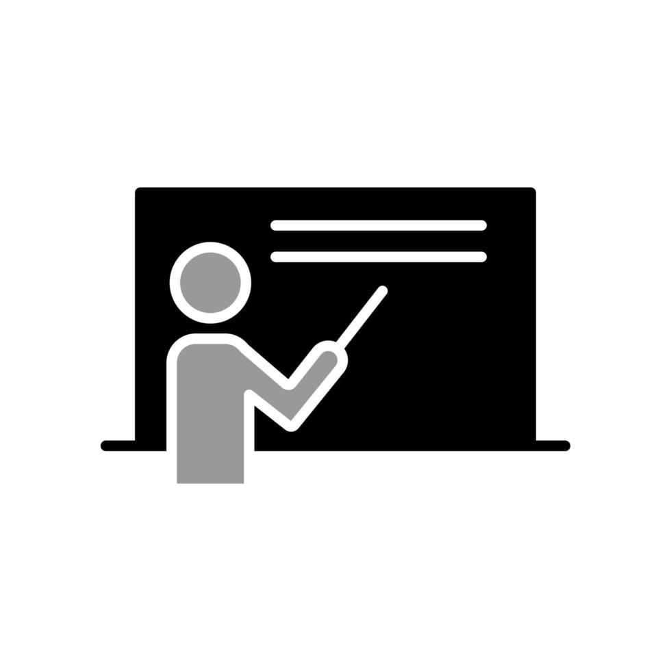 Teacher icon template vector