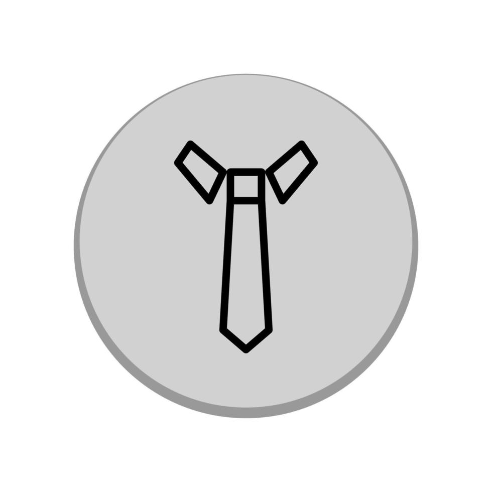 tie icon template vector