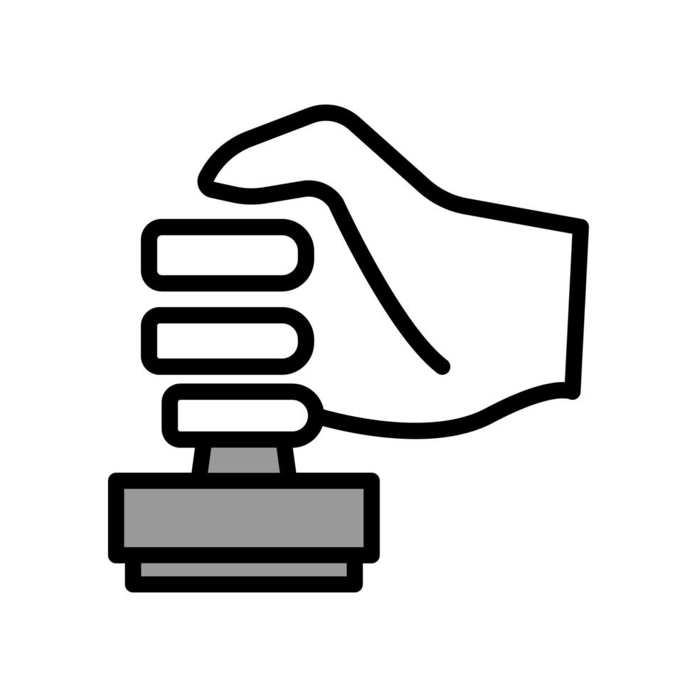 Illustration Vector graphic of stamp icon