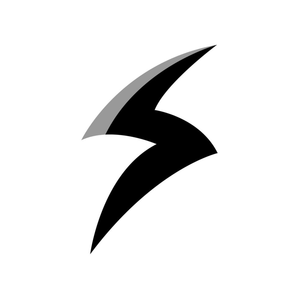 Illustration Vector graphic of lightning icon