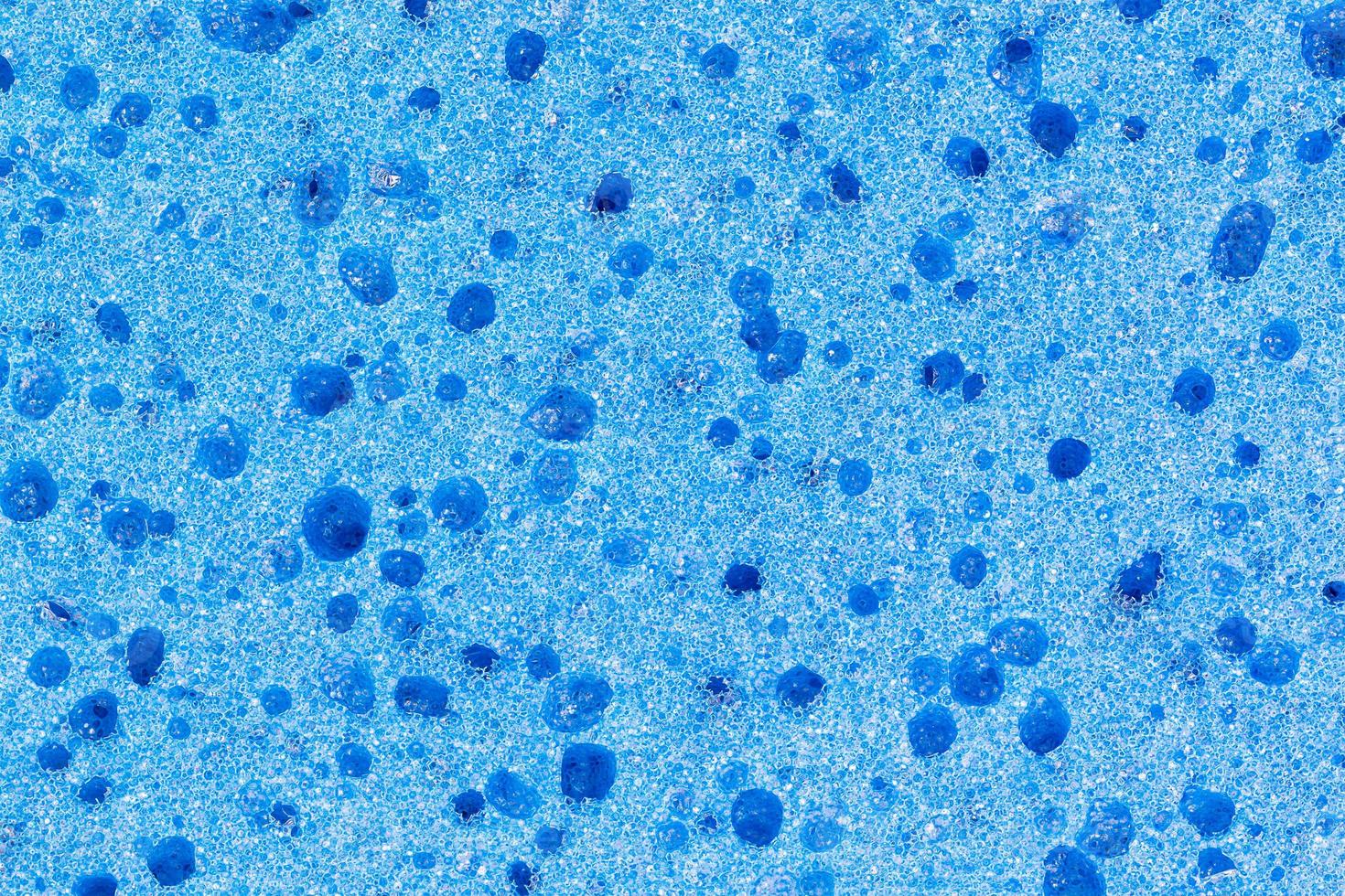Blue sponge texture photo