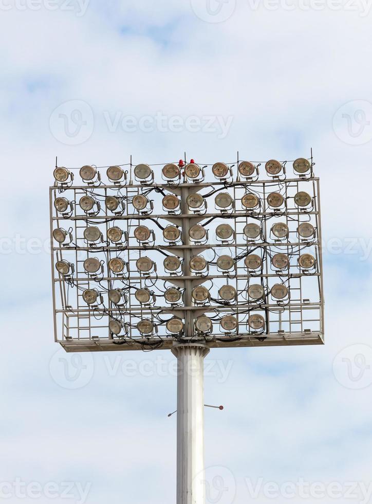 Stadium Spot light tower photo