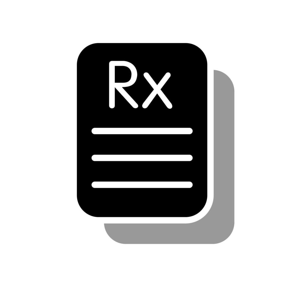 Illustration Vector graphic of Rx icon