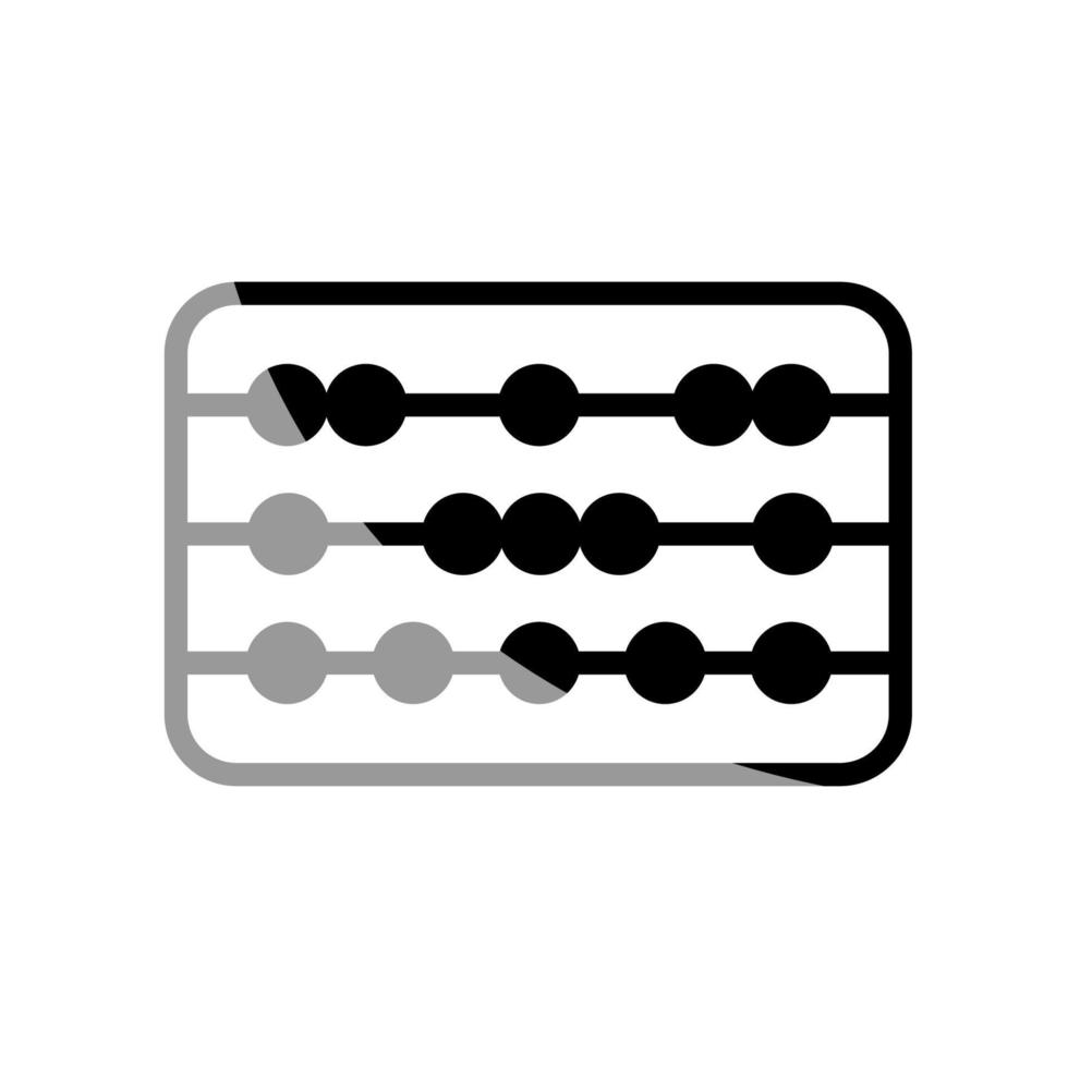 abacus icon template vector