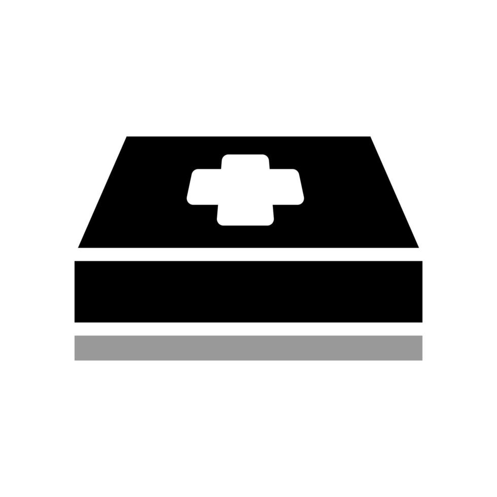 Illustration Vector graphic of first aid medical box