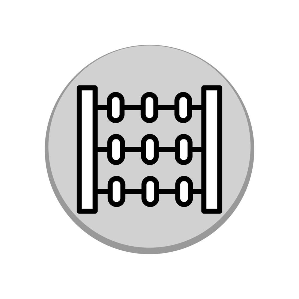 abacus icon template vector