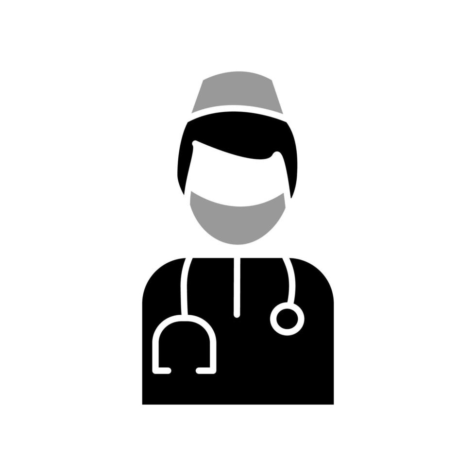 Nurse icon template vector