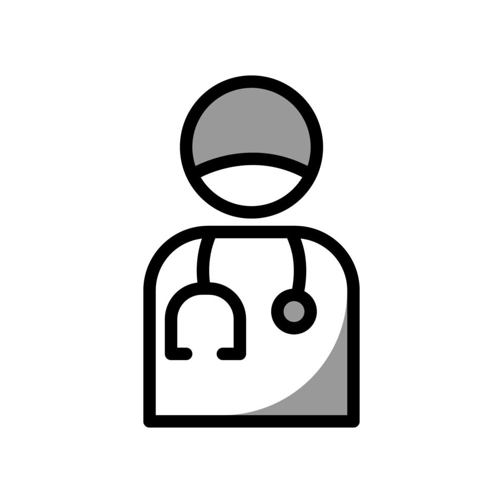 Doctor icon template vector