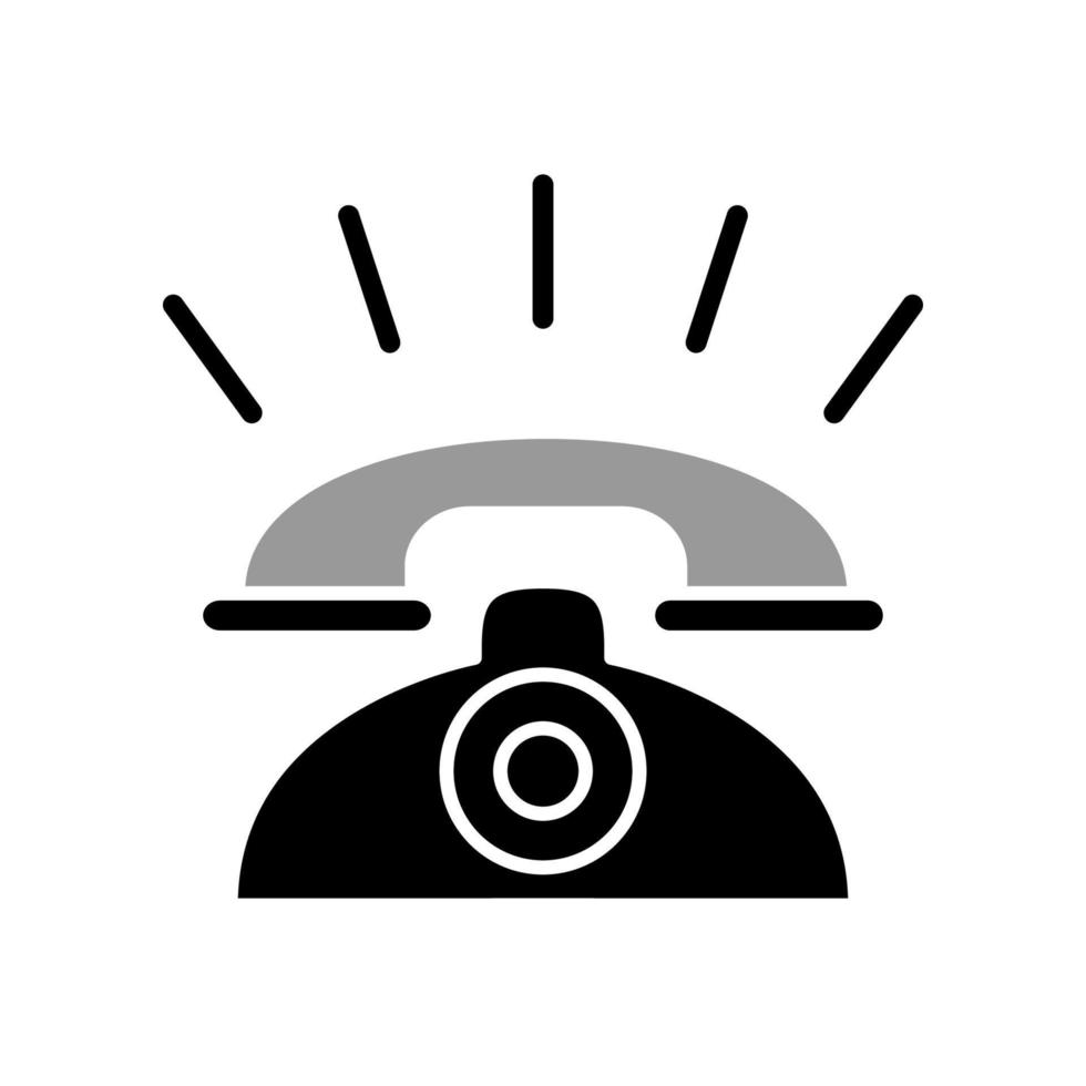 Illustration Vector graphic of telephone icon