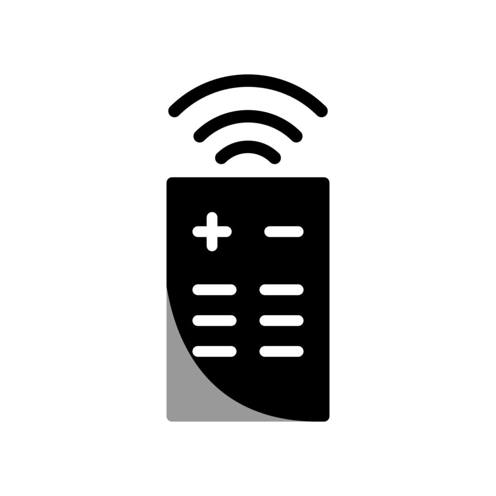 Illustration Vector graphic of remote control icon