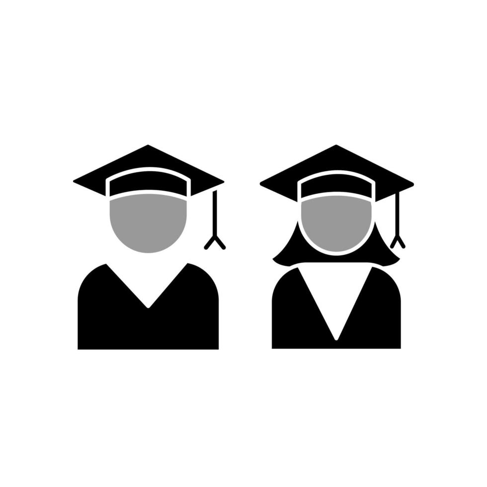 student icon template vector